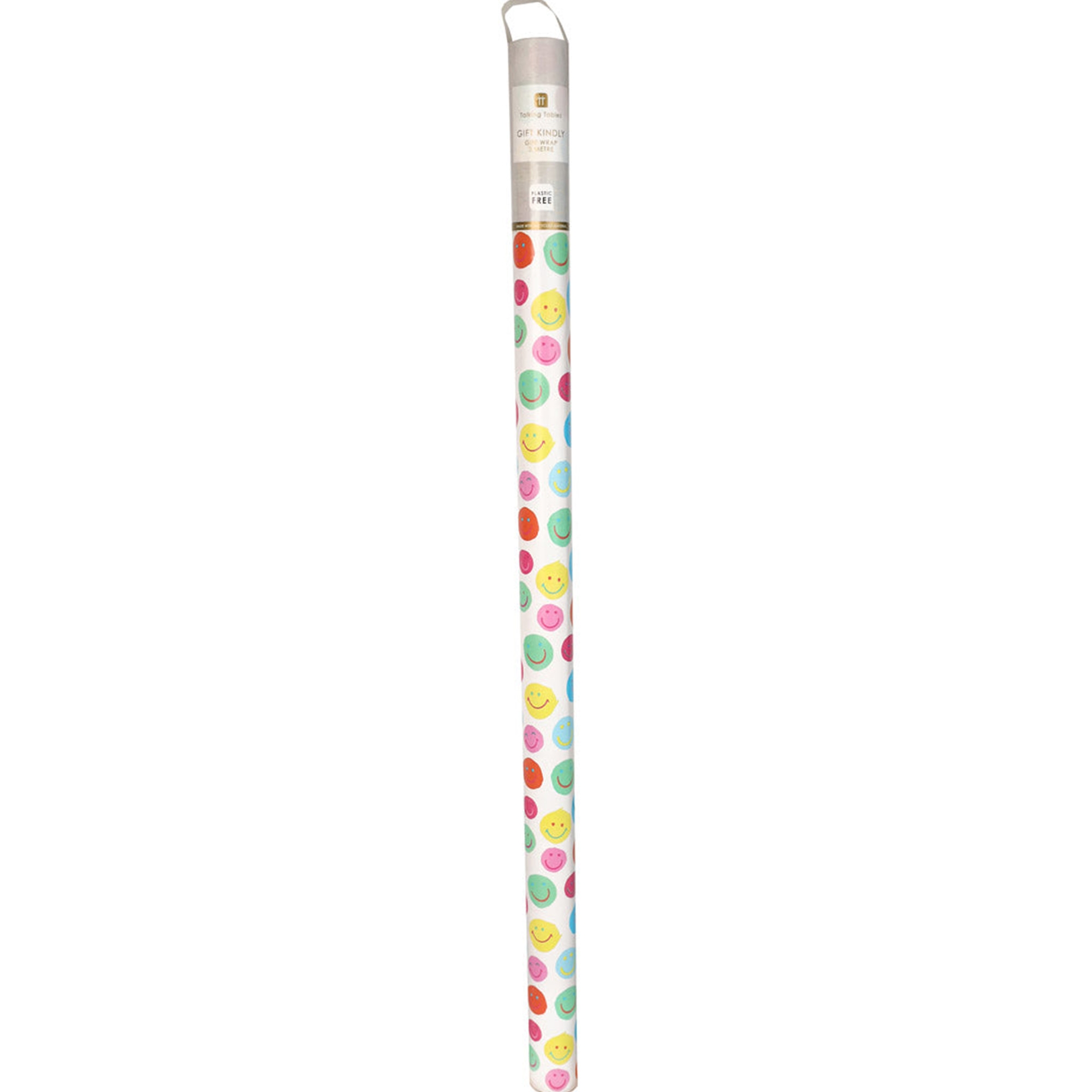 Geschenkpapierrolle "Happy Face" 3m x 70cm