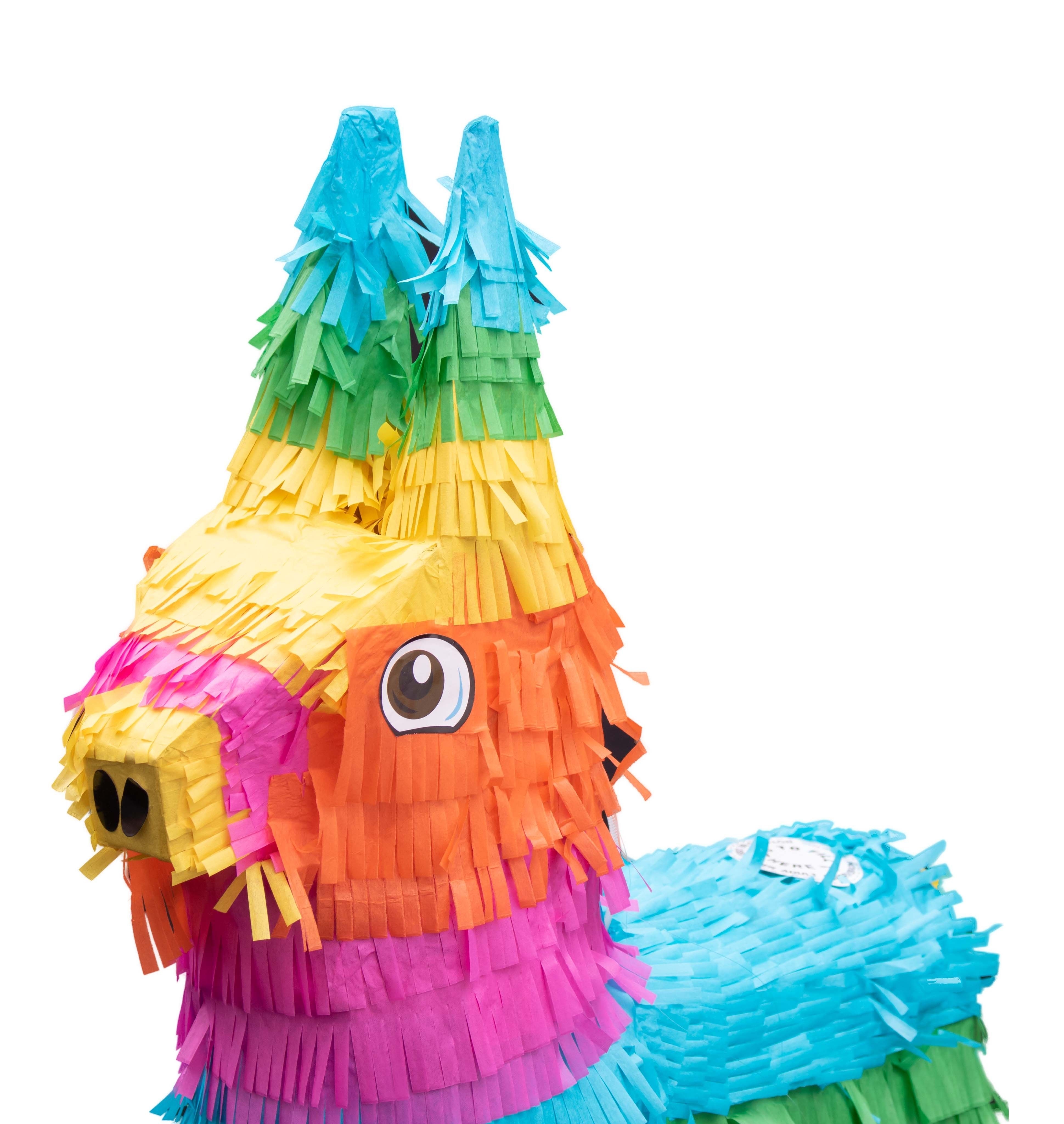 Traditionelle Esel Pinata bunt