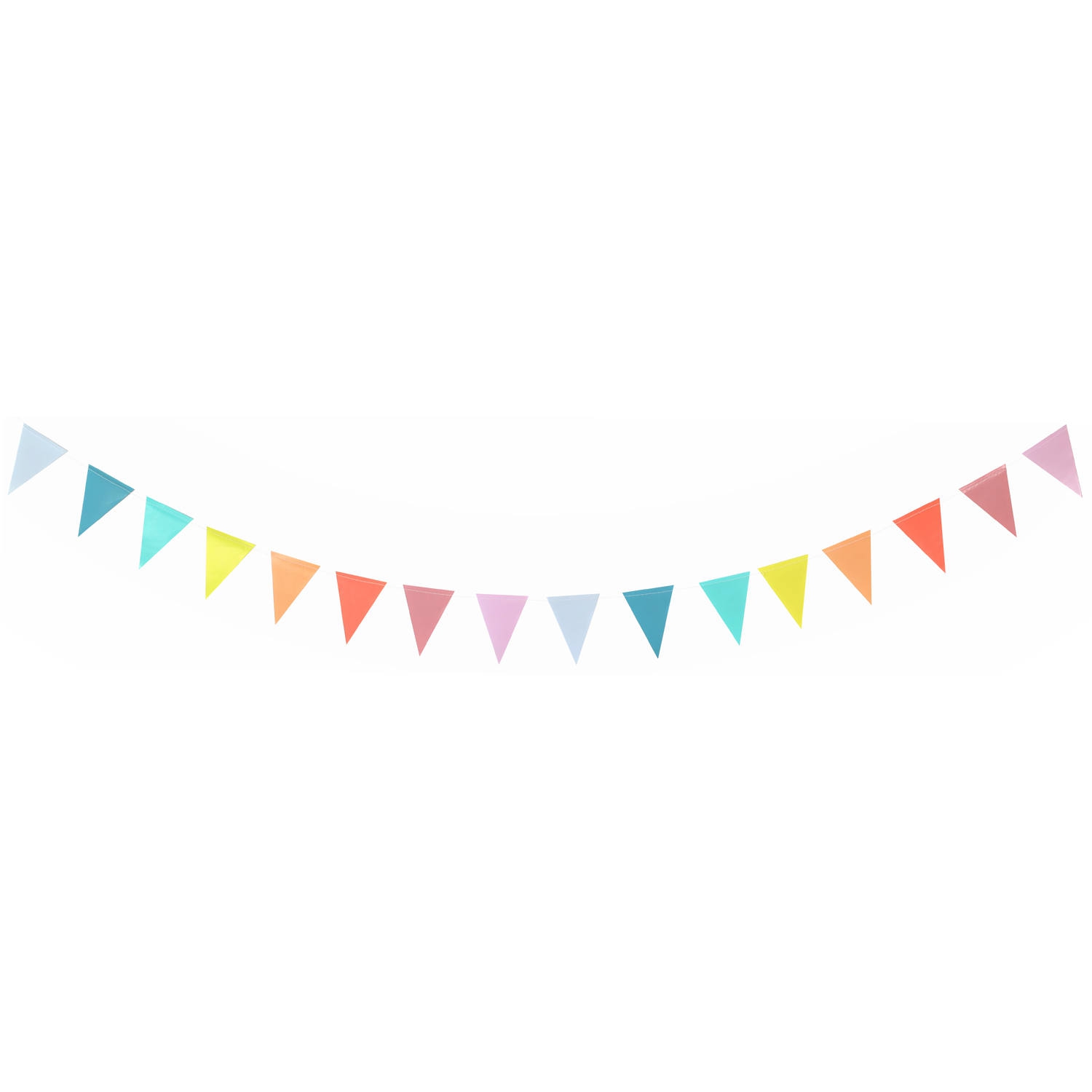 Mini Wimpelgirlande "Pastell Vibes" Mini Wimpelgirlande "Pastell Vibes"