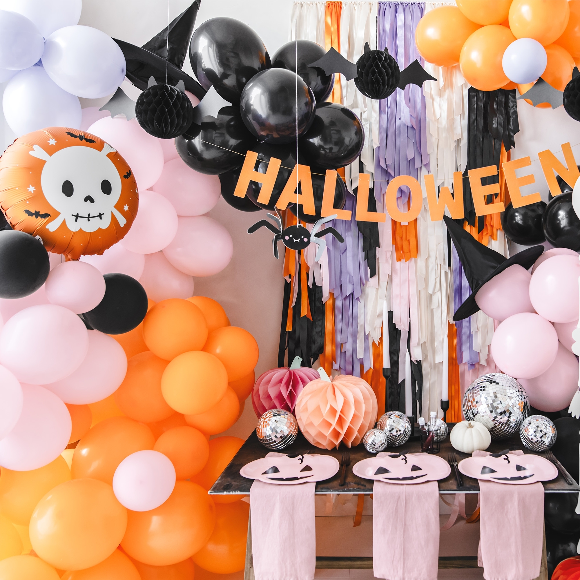 Folienballon Halloween "Totenkopf" 45cm Folienballon Halloween "Totenkopf" 45cm