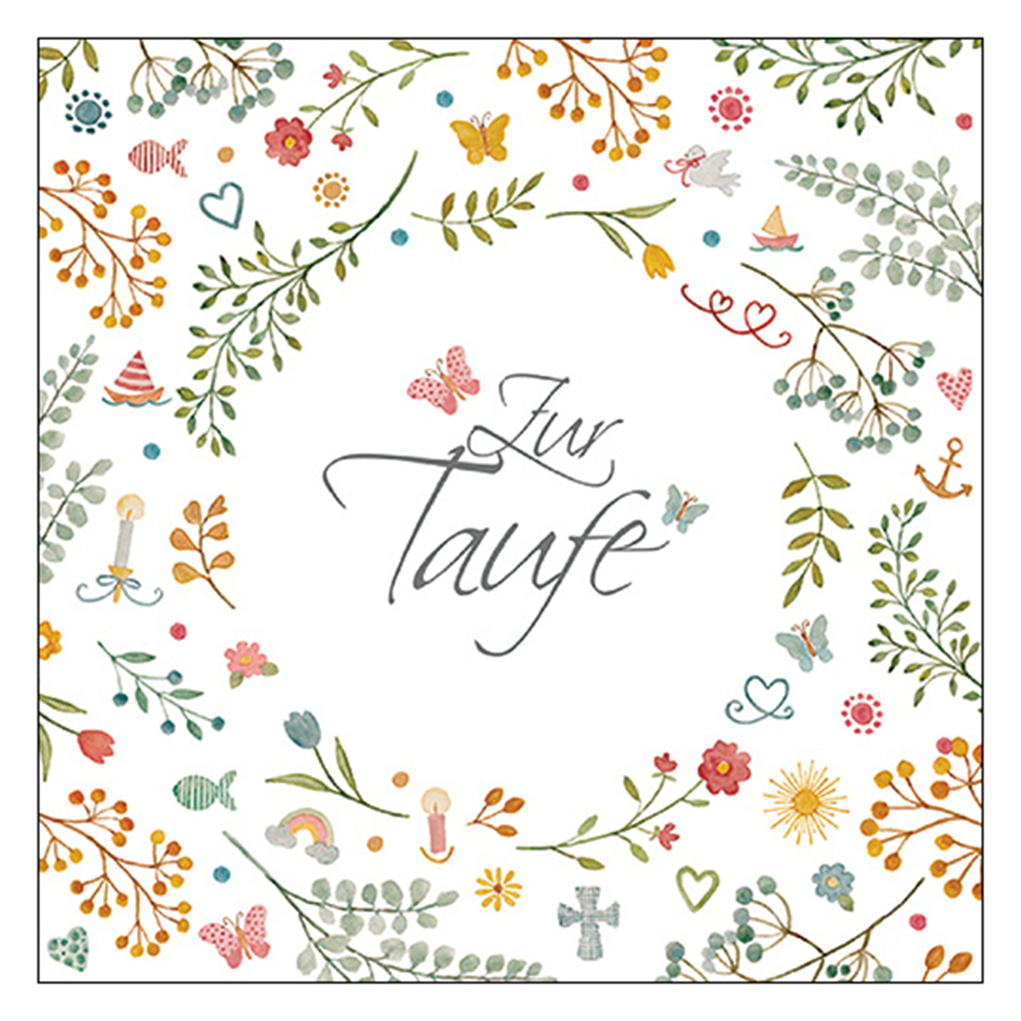 20 Servietten "Zur Taufe" 20 Servietten "Zur Taufe"