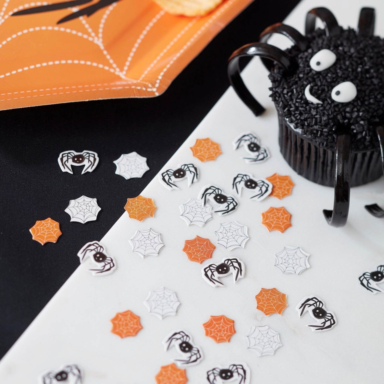 Spooky Spider - Spinnen & Spinnennetze Konfetti 14 g