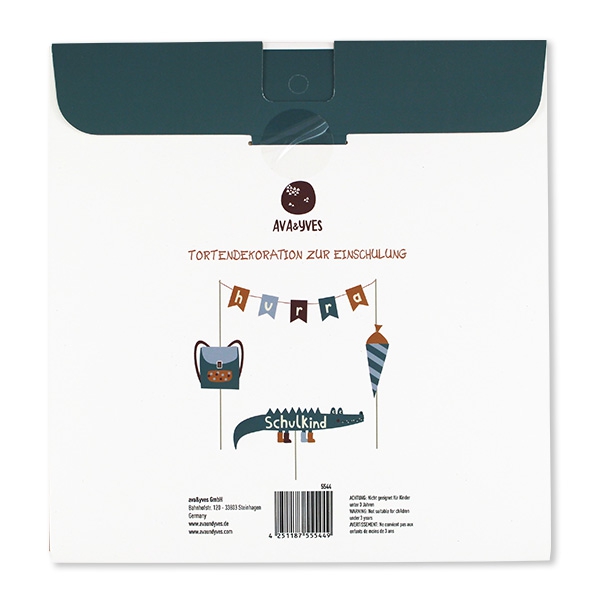 Einschulung - Tortendeko "Adventure" Einschulung - Tortendeko "Adventure"