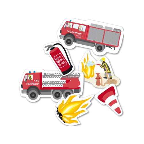 Feuerwehr - XXL Konfetti, 24 Teile Feuerwehr - XXL Konfetti, 24 Teile