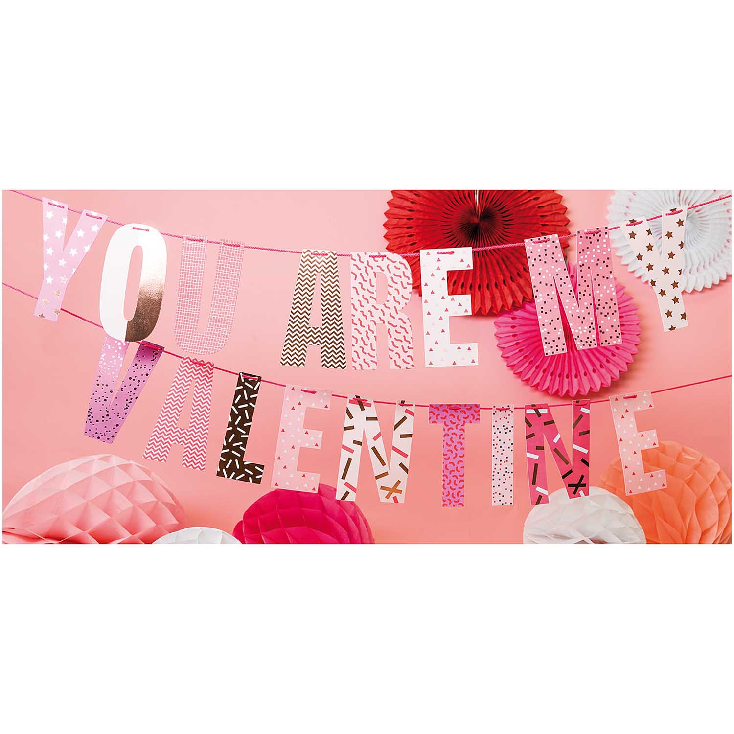 Girlande "You are my Valentine" Girlande "You are my Valentine"