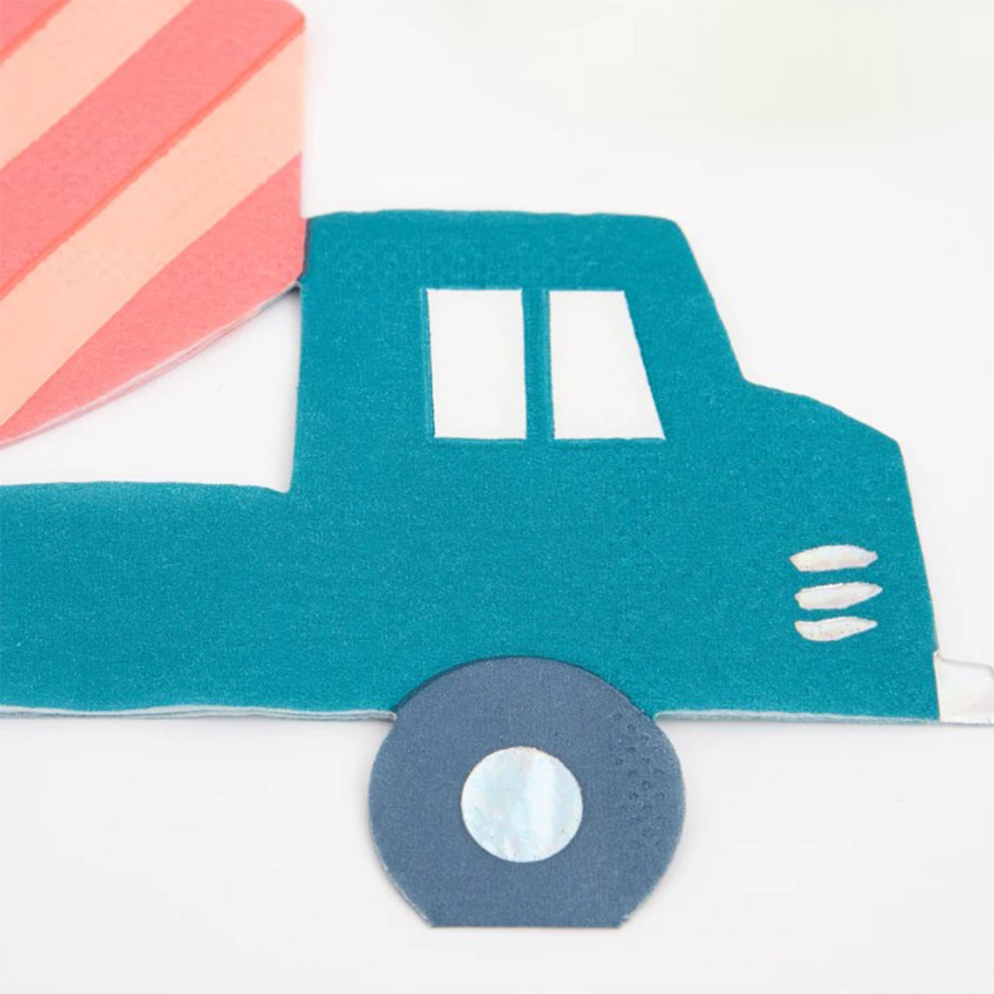 Meri Meri - 16 Servietten "Baufahrzeug" Meri Meri - 16 Servietten "Baufahrzeug"