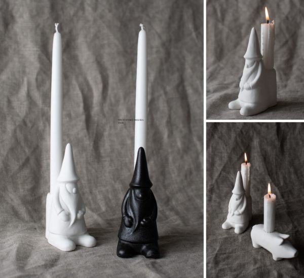 Storefactory - Kerzenhalter Hans - Weiß Storefactory - Kerzenhalter Hans - Weiß