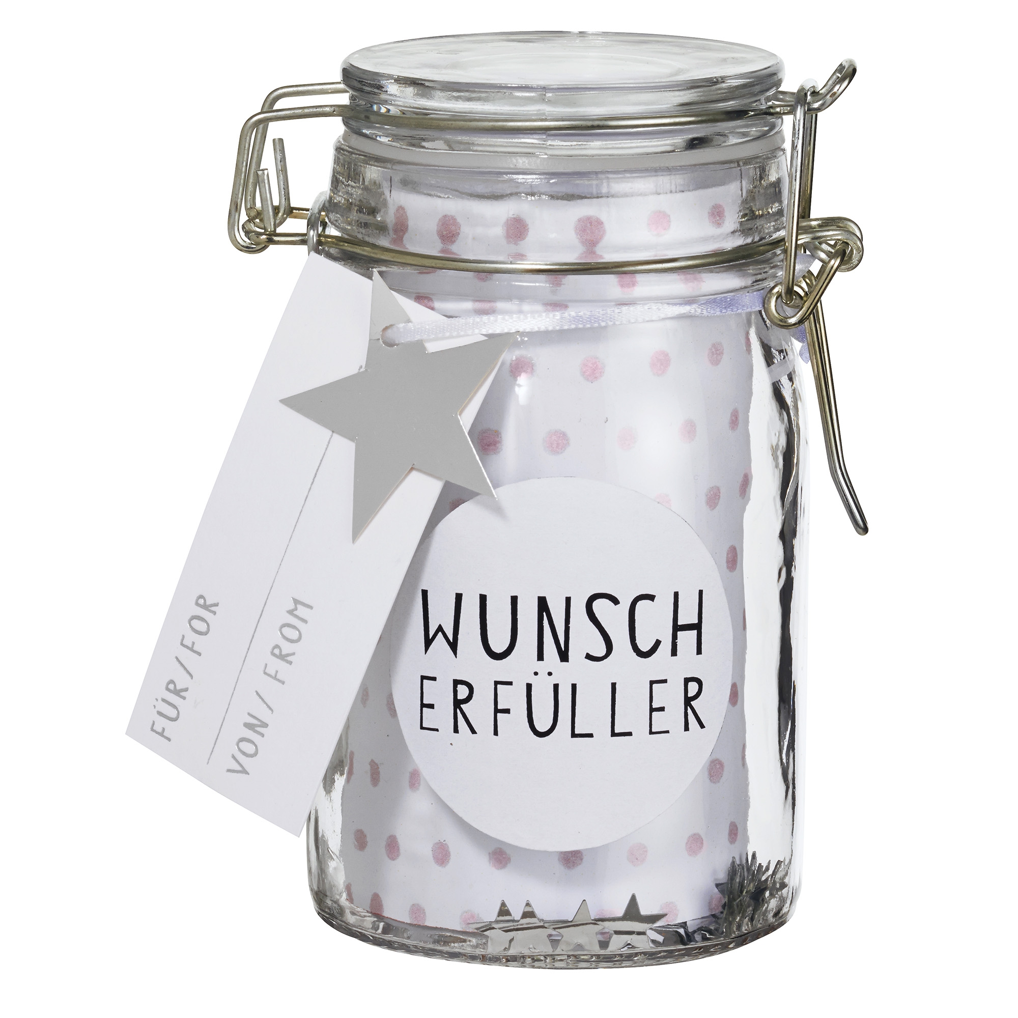 Räder Design - Geschenkglas "Wunscherfüller" Räder Design - Geschenkglas "Wunscherfüller"