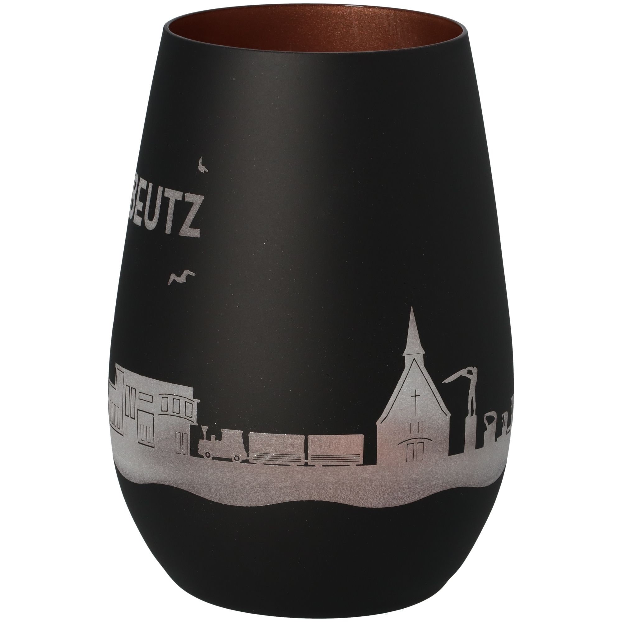 Windlicht Skyline Scharbeutz Schwarz/Bronze Windlicht Skyline Scharbeutz Schwarz/Bronze