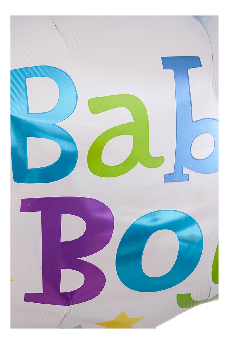 Folienballon Glückliche Sonne Baby Boy 76x76 cm Folienballon Glückliche Sonne Baby Boy 76x76 cm