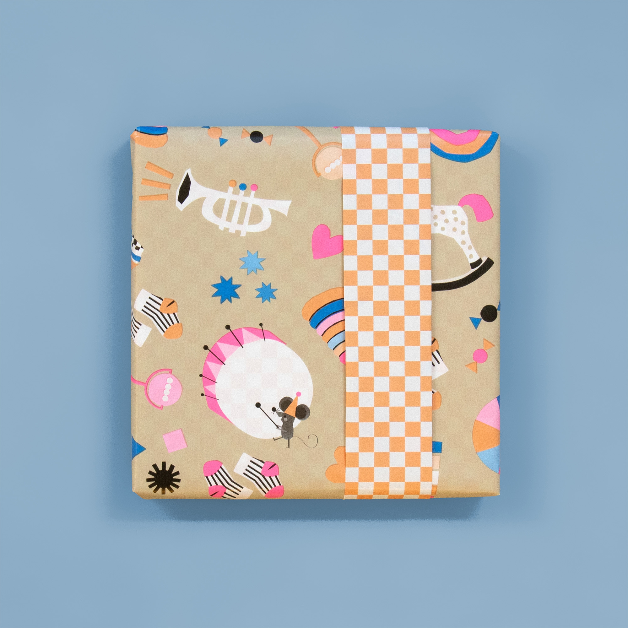 Geschenkpapier "Spielzeuge" 3 m Geschenkpapier "Spielzeuge" 3 m