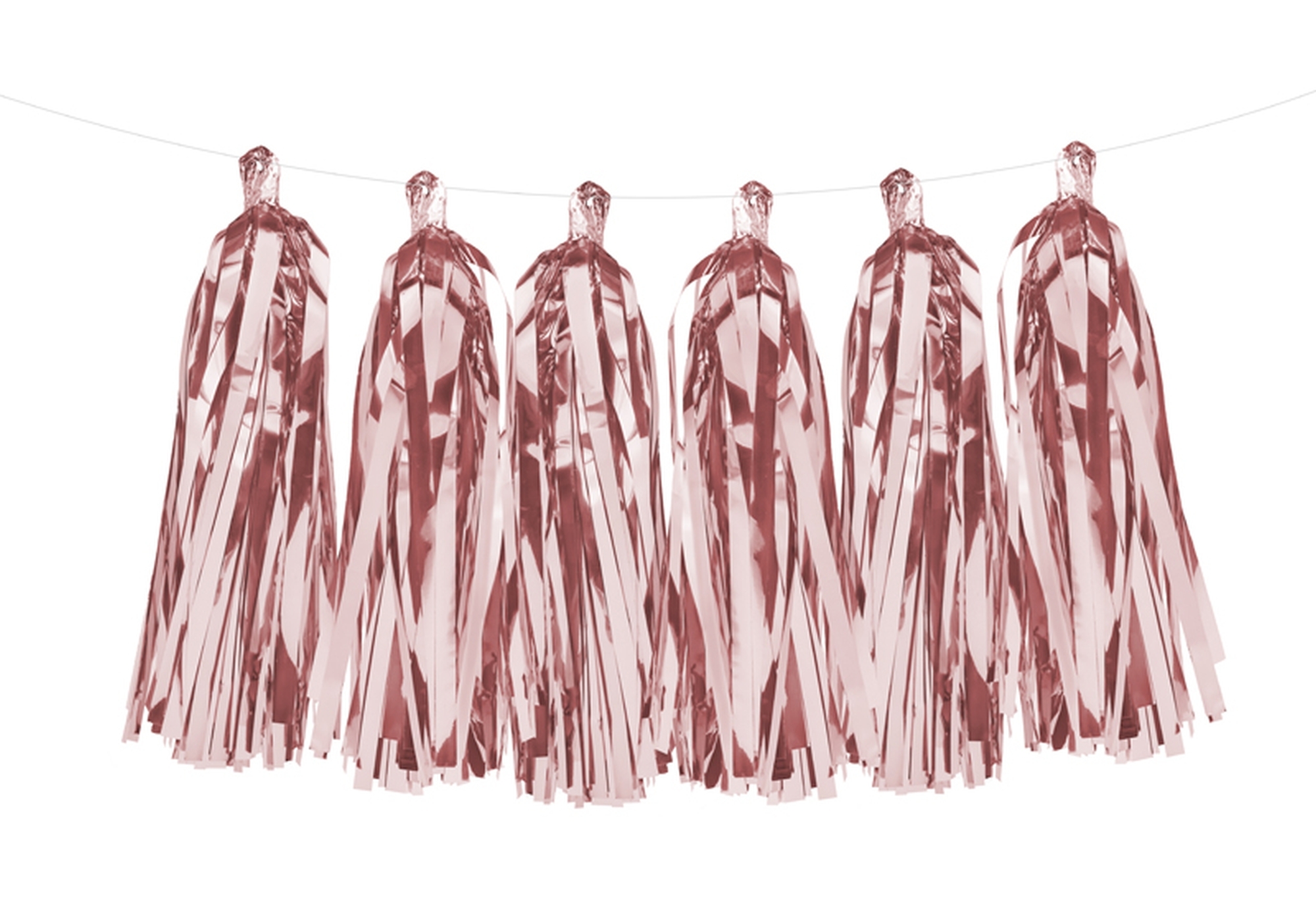Tasselgirlande Roségold - 12 Tassel