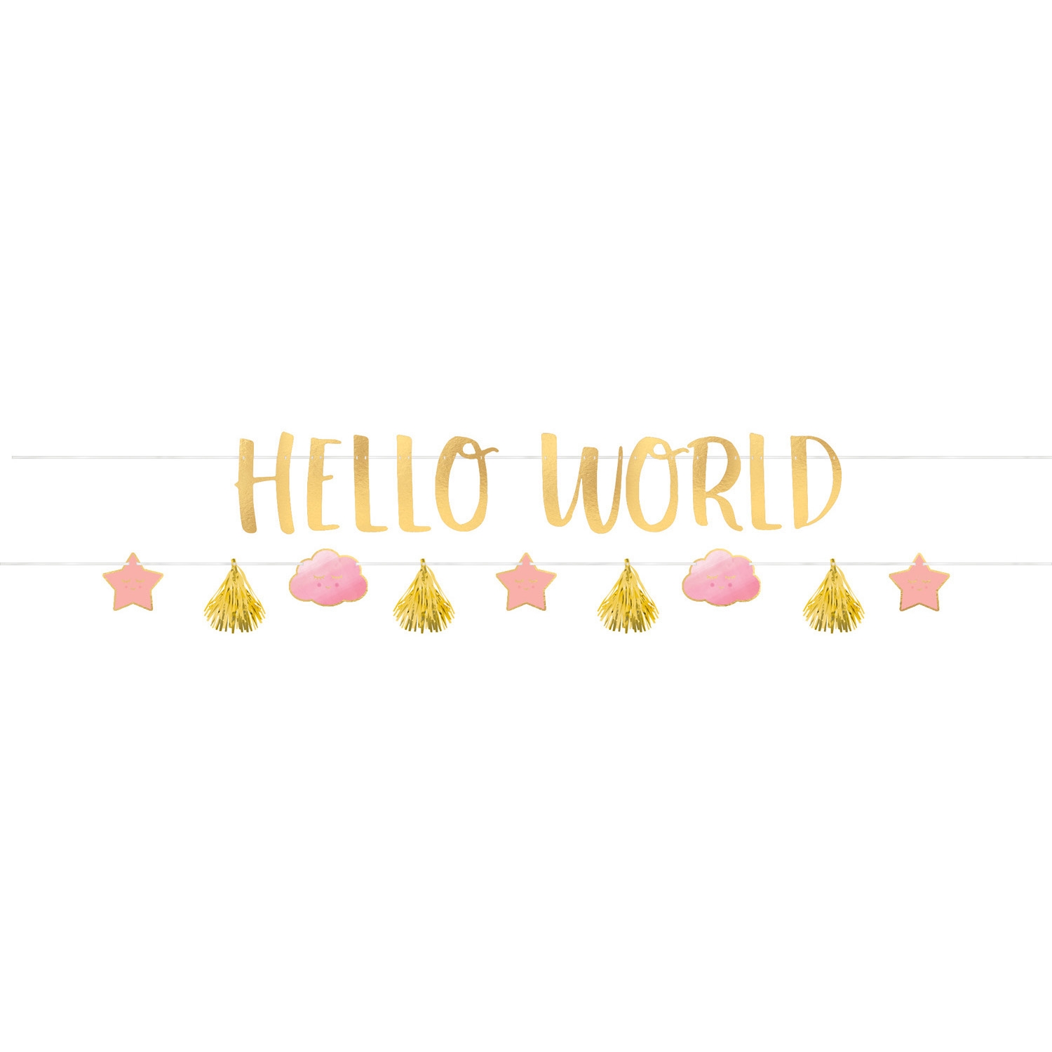 Hello World Girl - Girlandenset Hello World Girl - Girlandenset