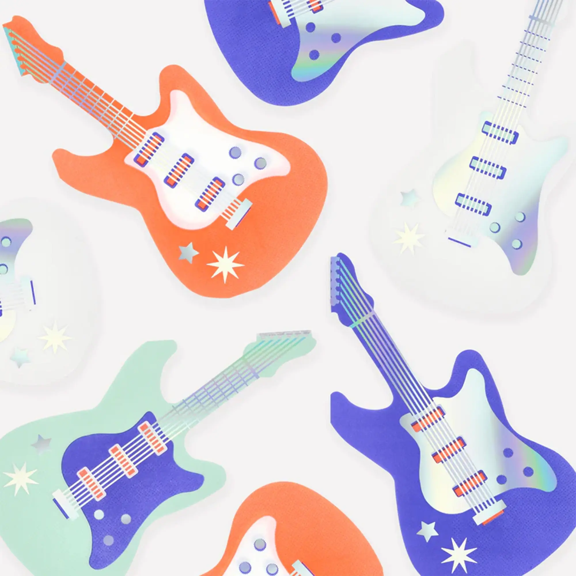 Gitarre, Riff-E-Gitarre, E-Gitarre, Musikinstrument, Muster Stars