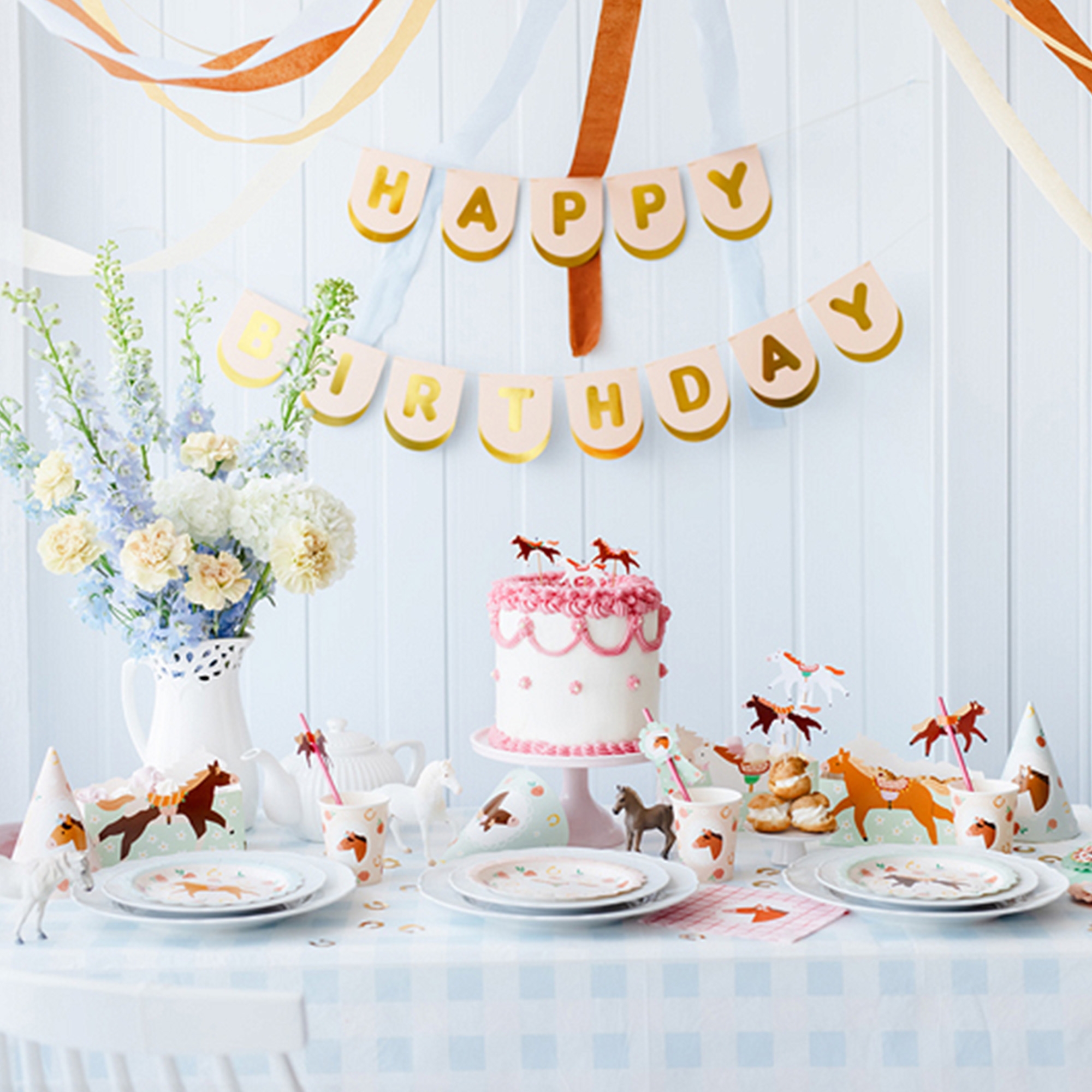 6 Pappteller "Pferde" 6 Pappteller "Pferde"