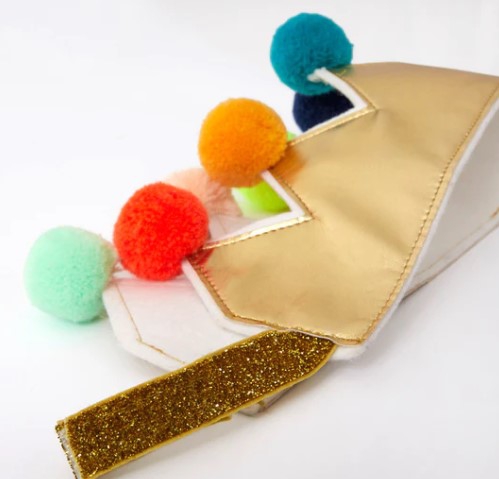 Meri Meri - goldene Krone PomPoms Meri Meri - goldene Krone PomPoms