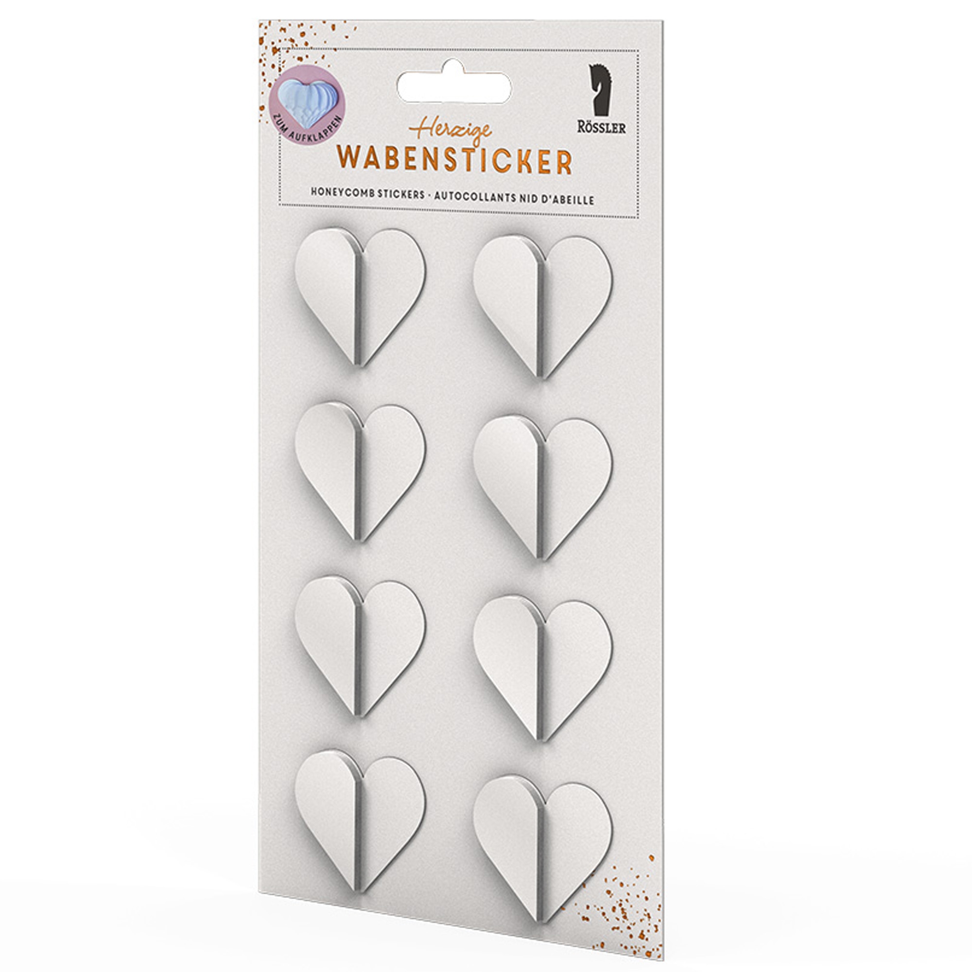 Rössler - Sticker "Herzen" Rössler - Sticker "Herzen"