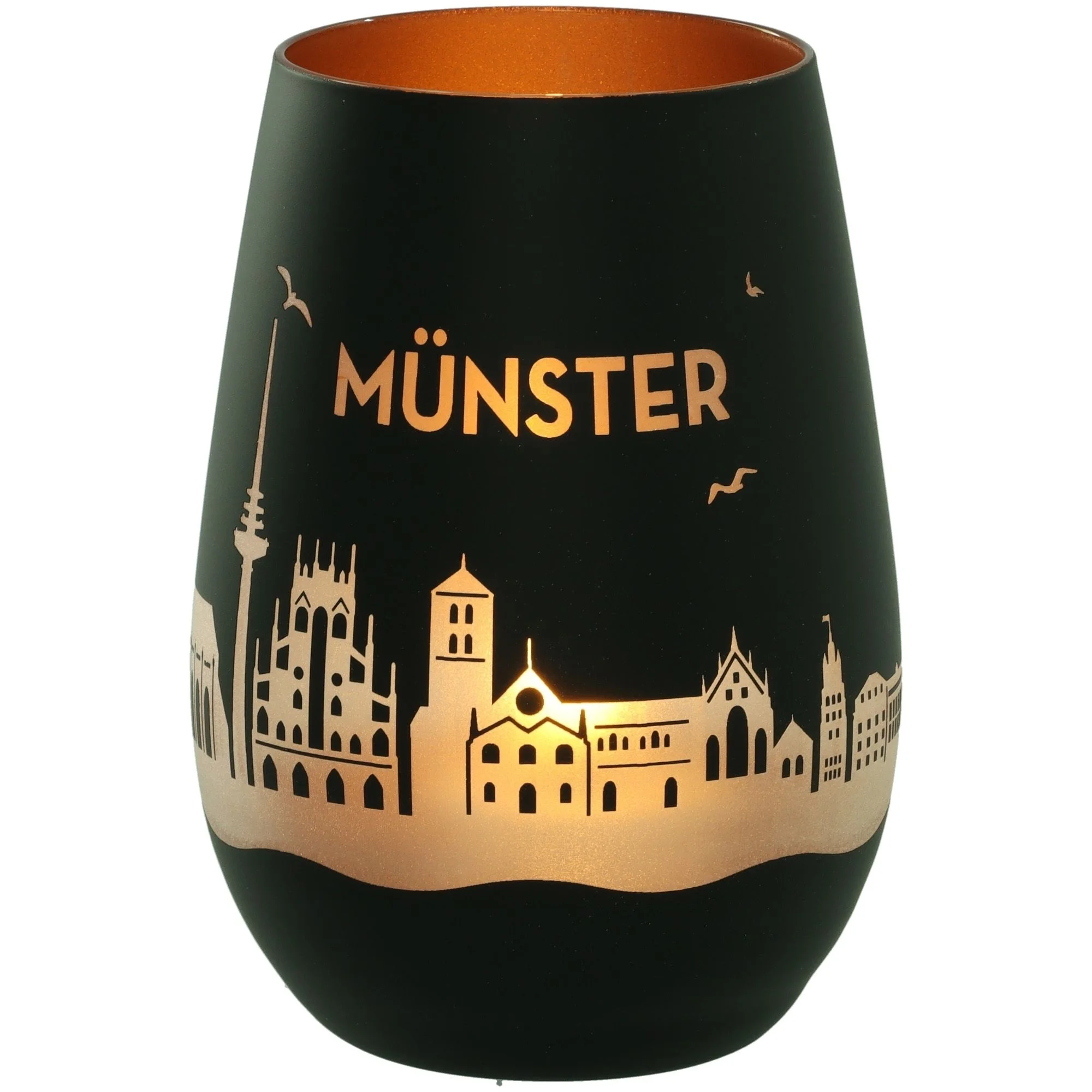 glas, becher, vasen, stadtbild, Münster