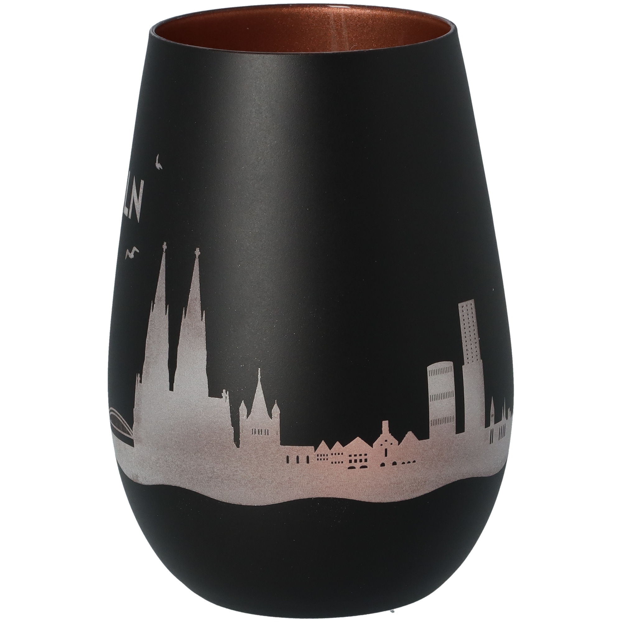 Windlicht Skyline Köln Schwarz/Bronze Windlicht Skyline Köln Schwarz/Bronze