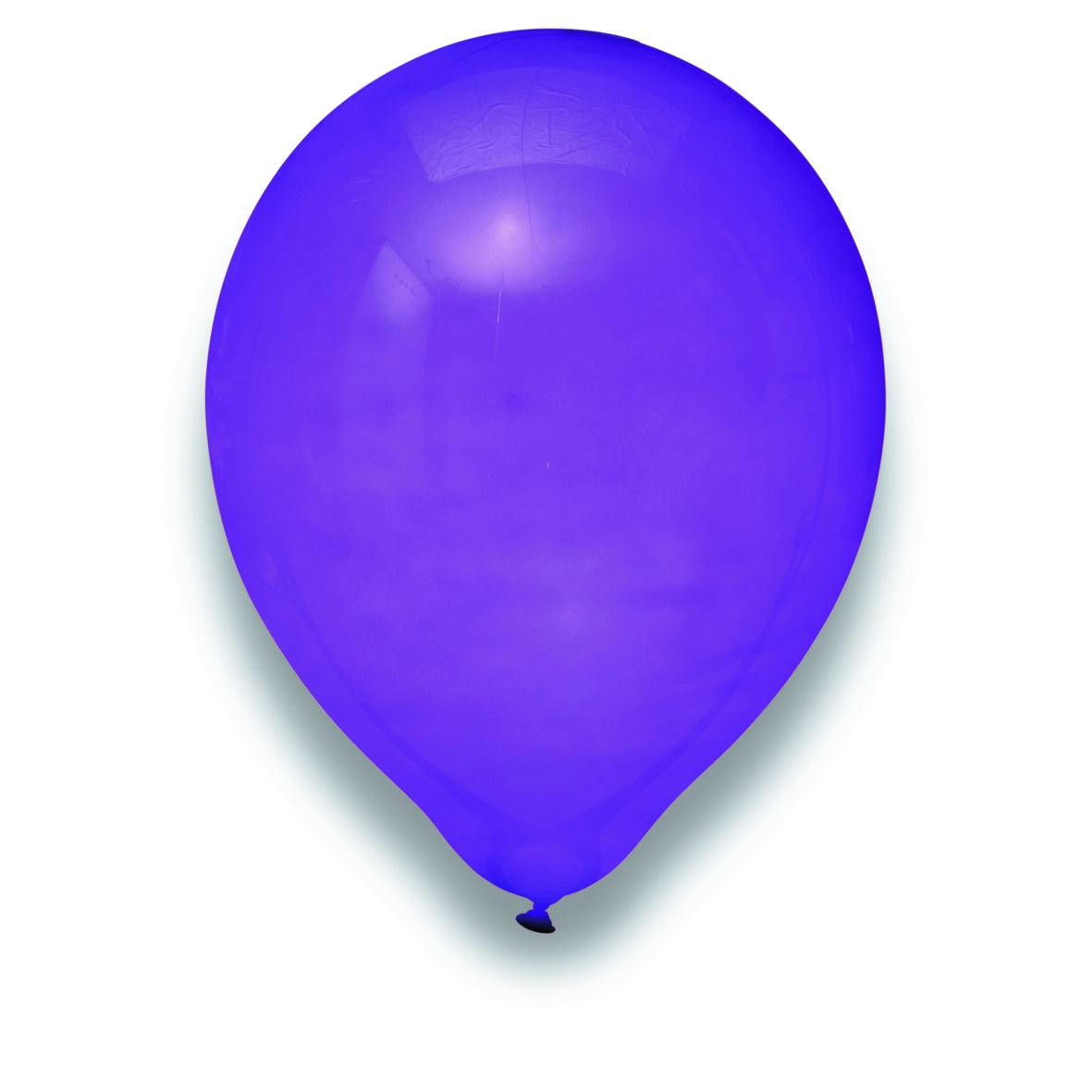 Latexballon Kristall Lila 100 Stück Ø 30cm
