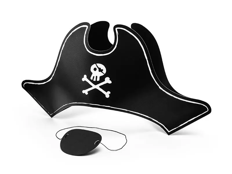 Piratenhut mit Augenklappe