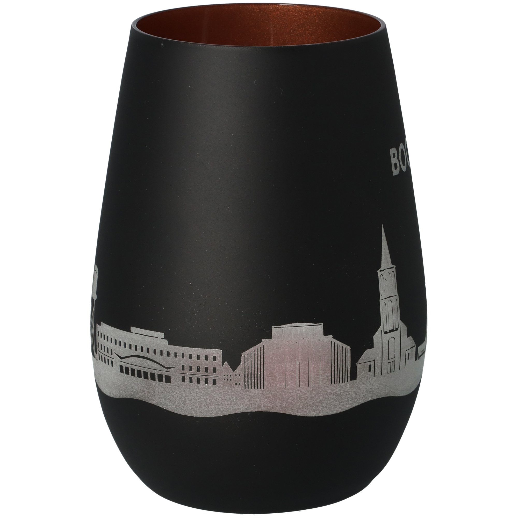 Windlicht Skyline Bochum Schwarz/Bronze Windlicht Skyline Bochum Schwarz/Bronze