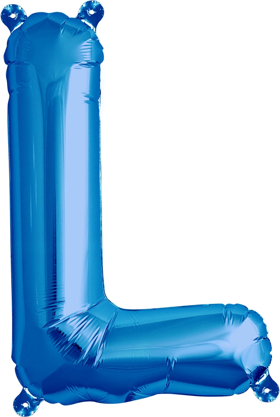 Luftballon Buchstabe L Blau 40cm