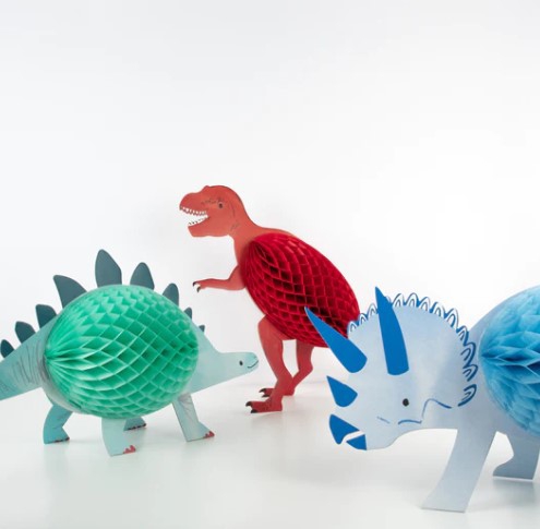 Meri Meri - 3 Wabenbälle Dinosaurier Meri Meri - 3 Wabenbälle Dinosaurier