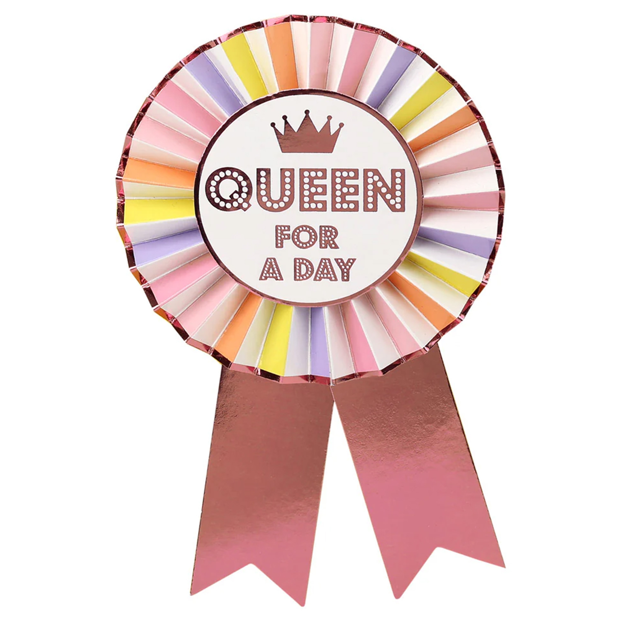 Anstecker "Queen for a Day"