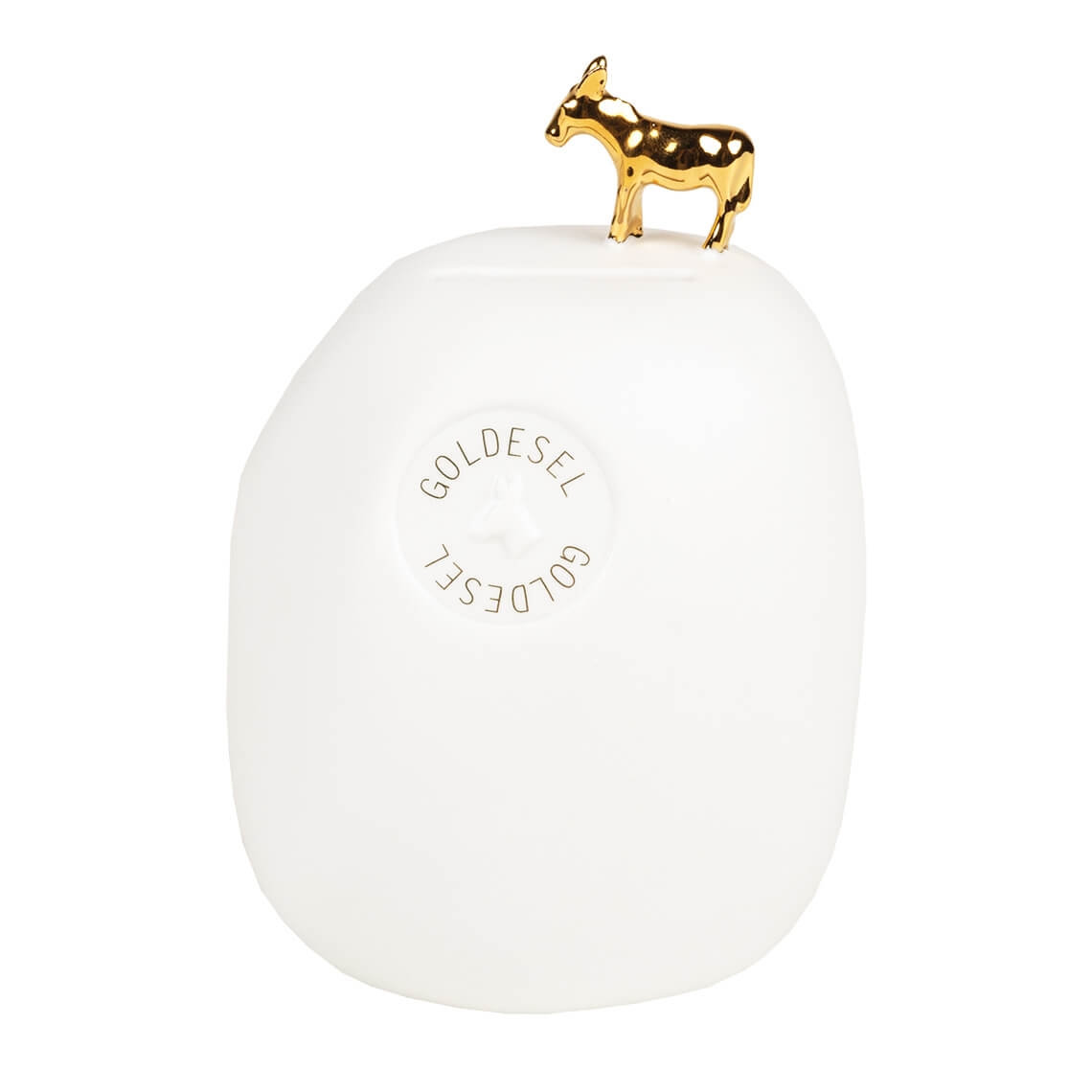 Räder Design - Spardose Schotterstein "Goldesel"