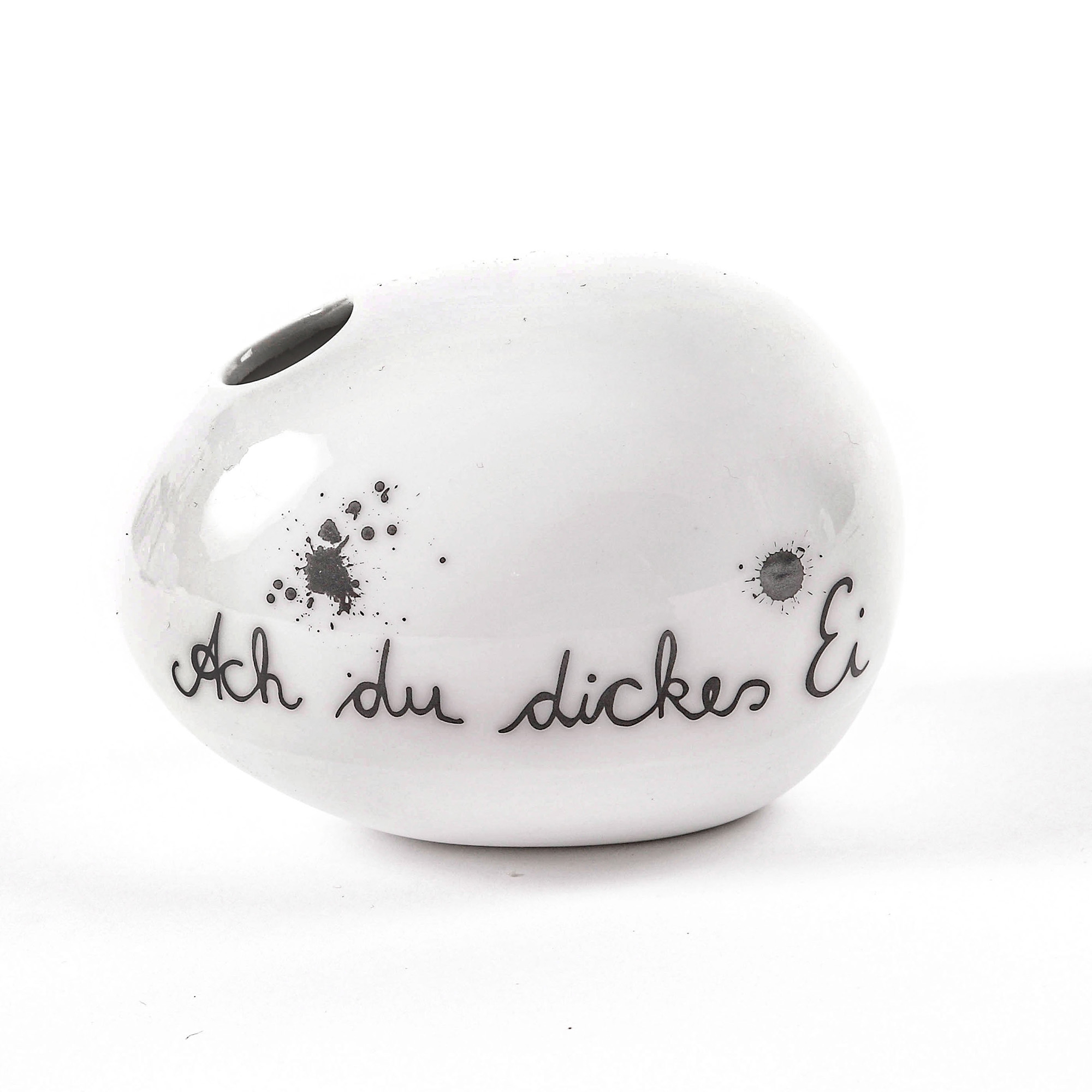 Eiervase "Ach du dickes Ei"