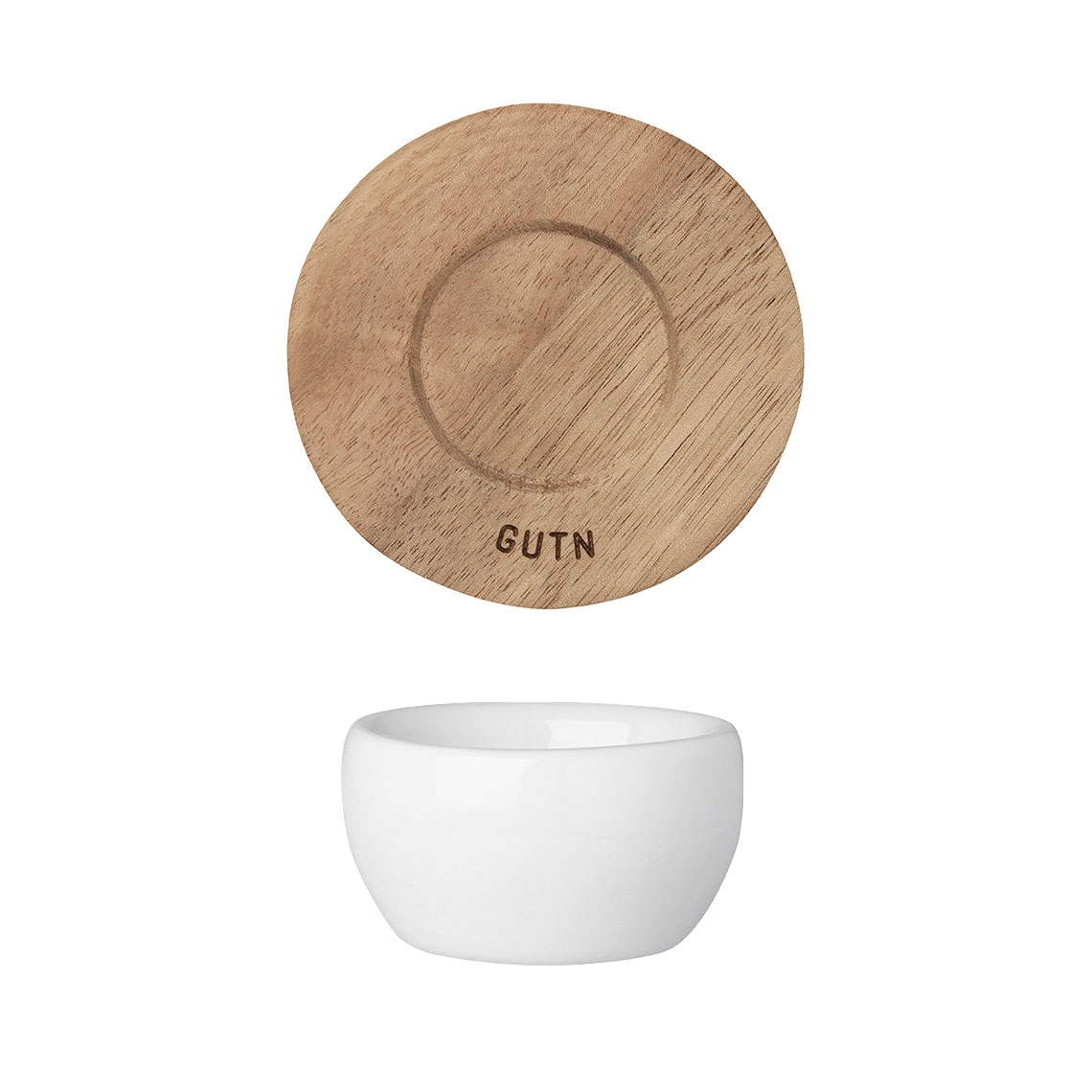 Räder Design - Eierbecher mit Unterteller "Gutn"