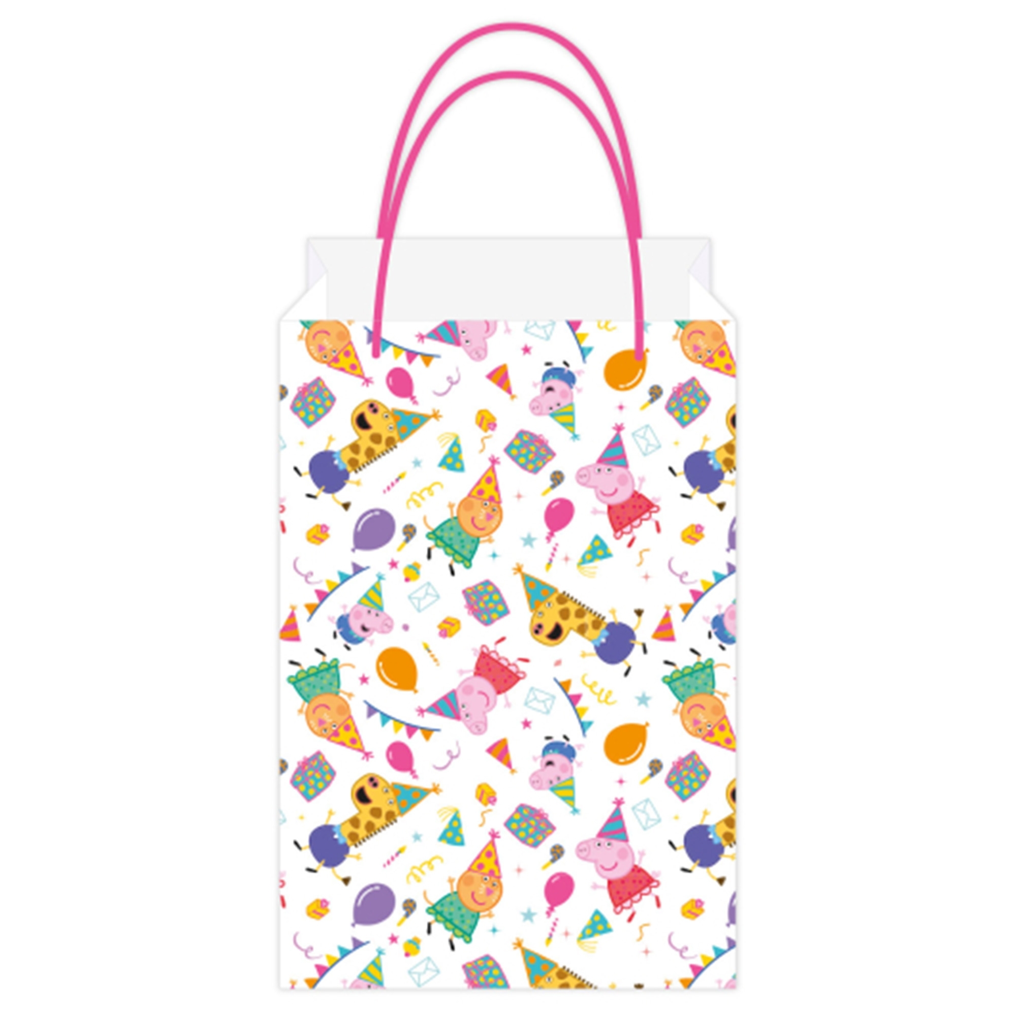 8 Papiertütchen von Peppa Wutz Tasche, Tragetasche, Zubehör, Handtasche