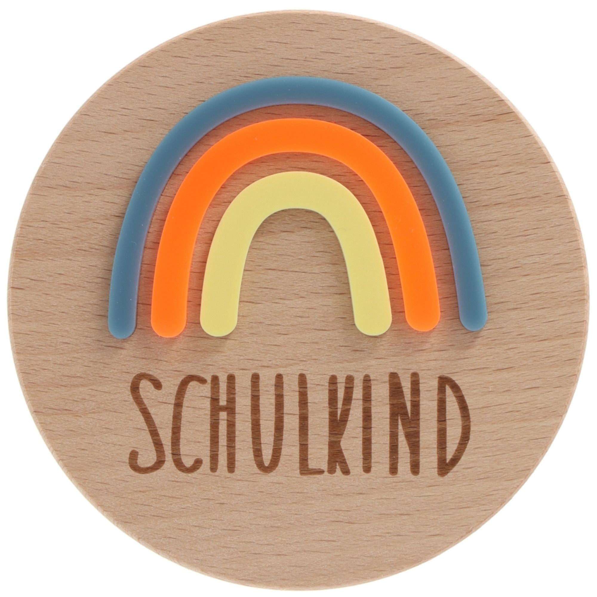 Holz, Regenbogen, Kinder, Deko, Schulkind