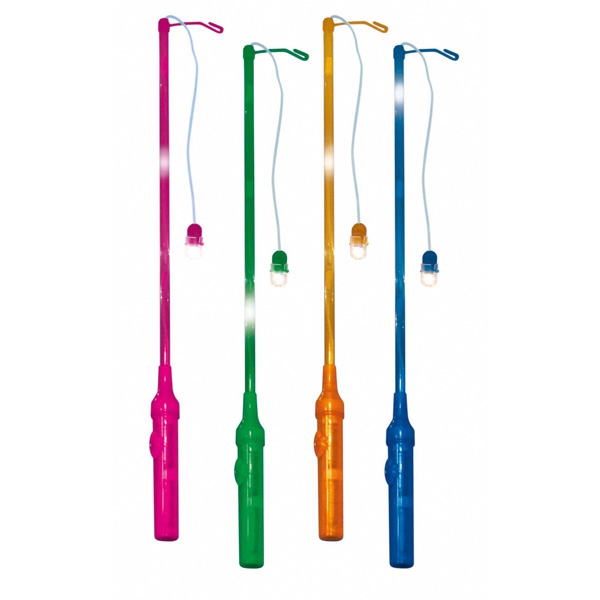 Laternstock LED mit blinkendem Stab Laternstock LED mit blinkendem Stab