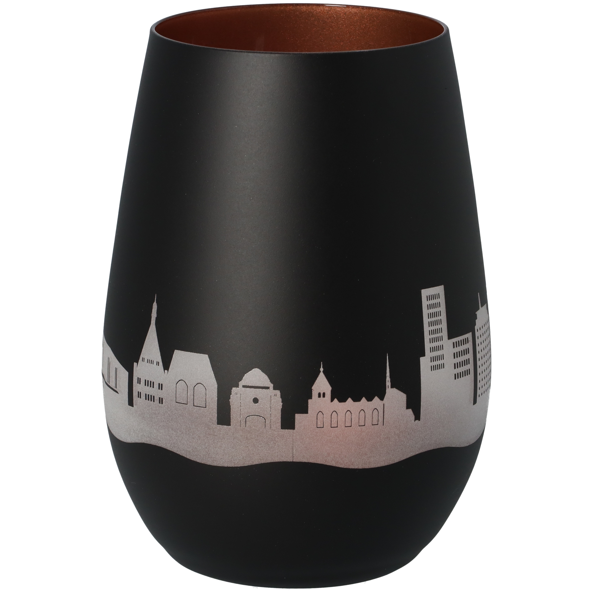 Windlicht Skyline Essen Schwarz/Bronze Windlicht Skyline Essen Schwarz/Bronze