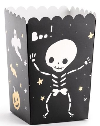 Halloween Party - 6 Popcorn Boxen "BOO!"