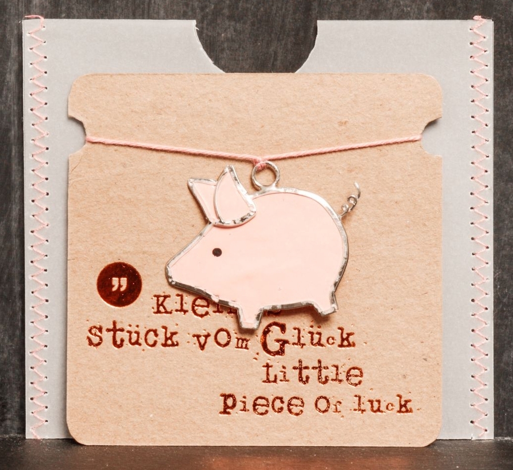 Glücksbringer - Kleines Stück vom Glück "Schwein" Glücksbringer - Kleines Stück vom Glück "Schwein"