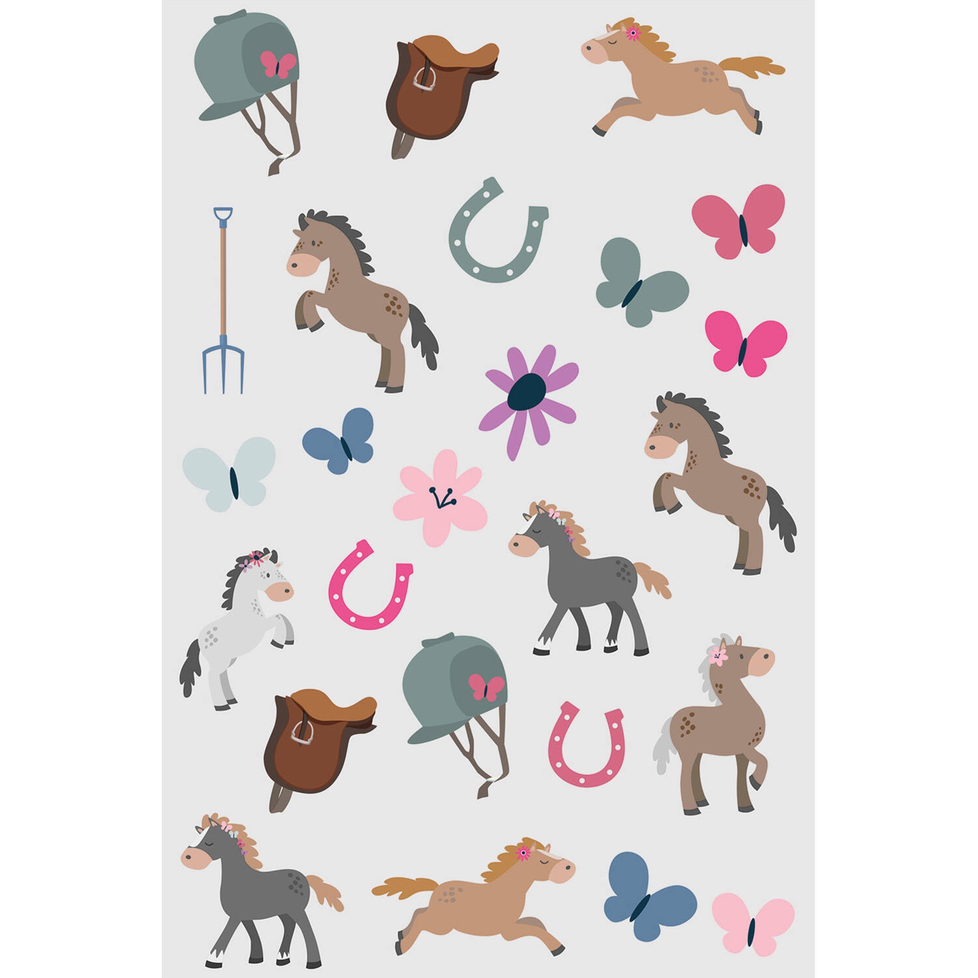 Tattoos "Happy Horse" Tier, Pferd, Säugetier