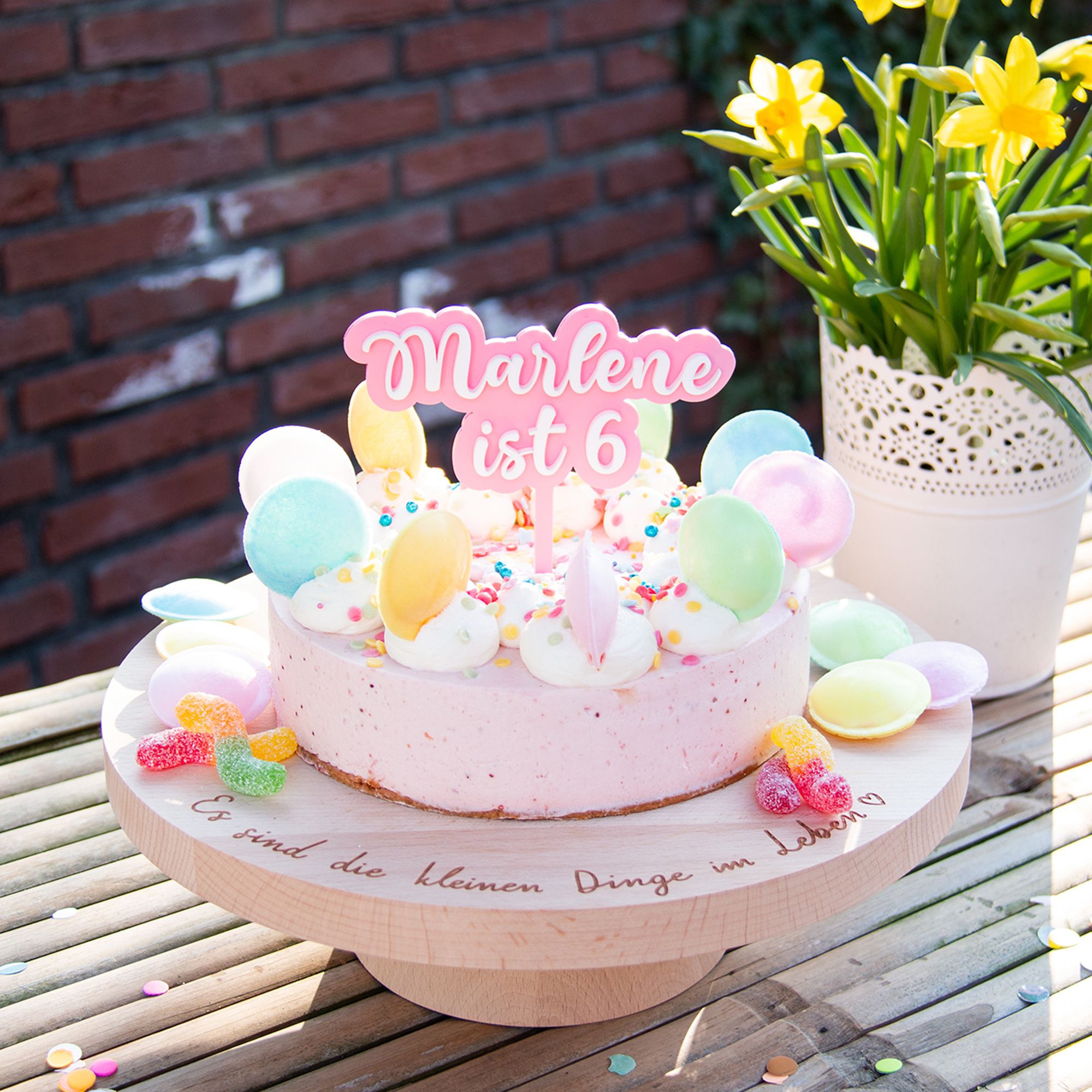 Cake Topper Wolke "Name & Zahl" Acryl Cake Topper Wolke "Name & Zahl" Acryl