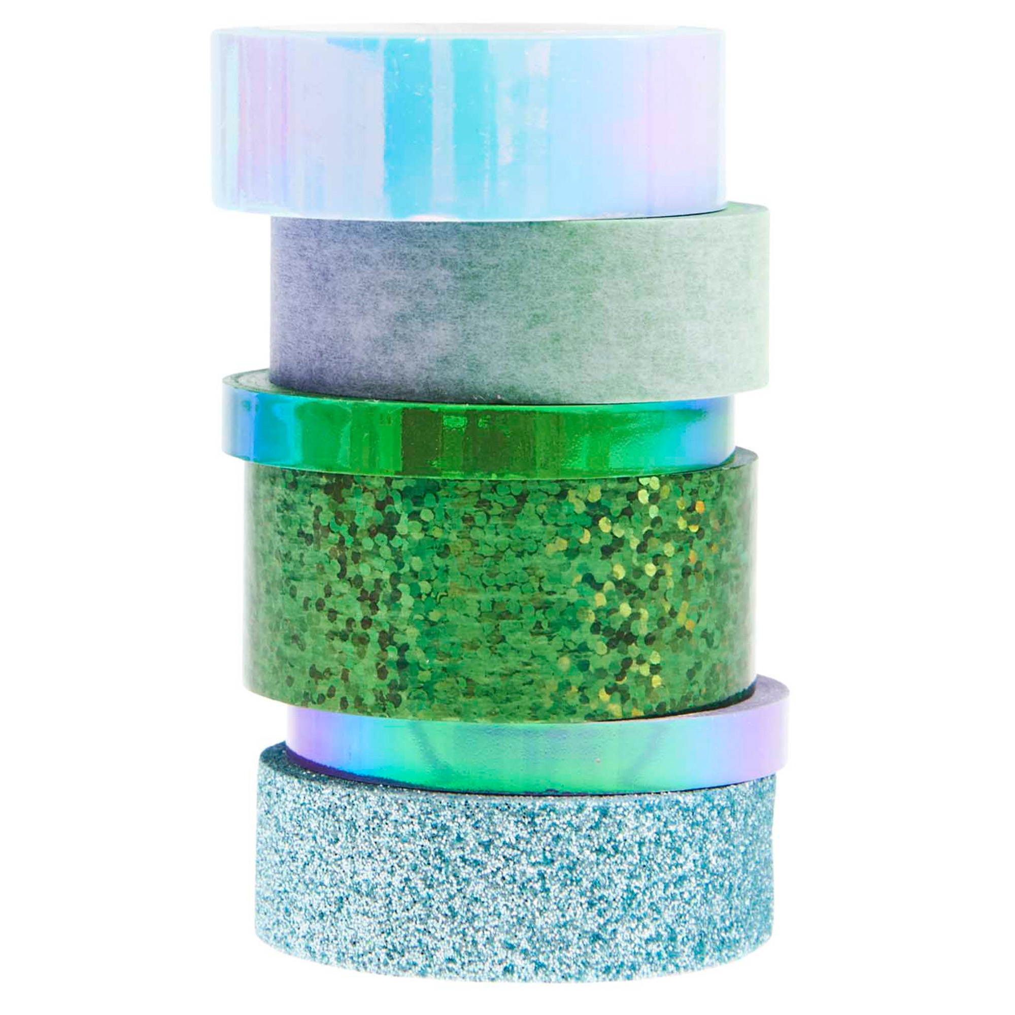 6 Tapes im Set "Grün/Blau" Mix 6 Stück 6 Tapes im Set "Grün/Blau" Mix 6 Stück