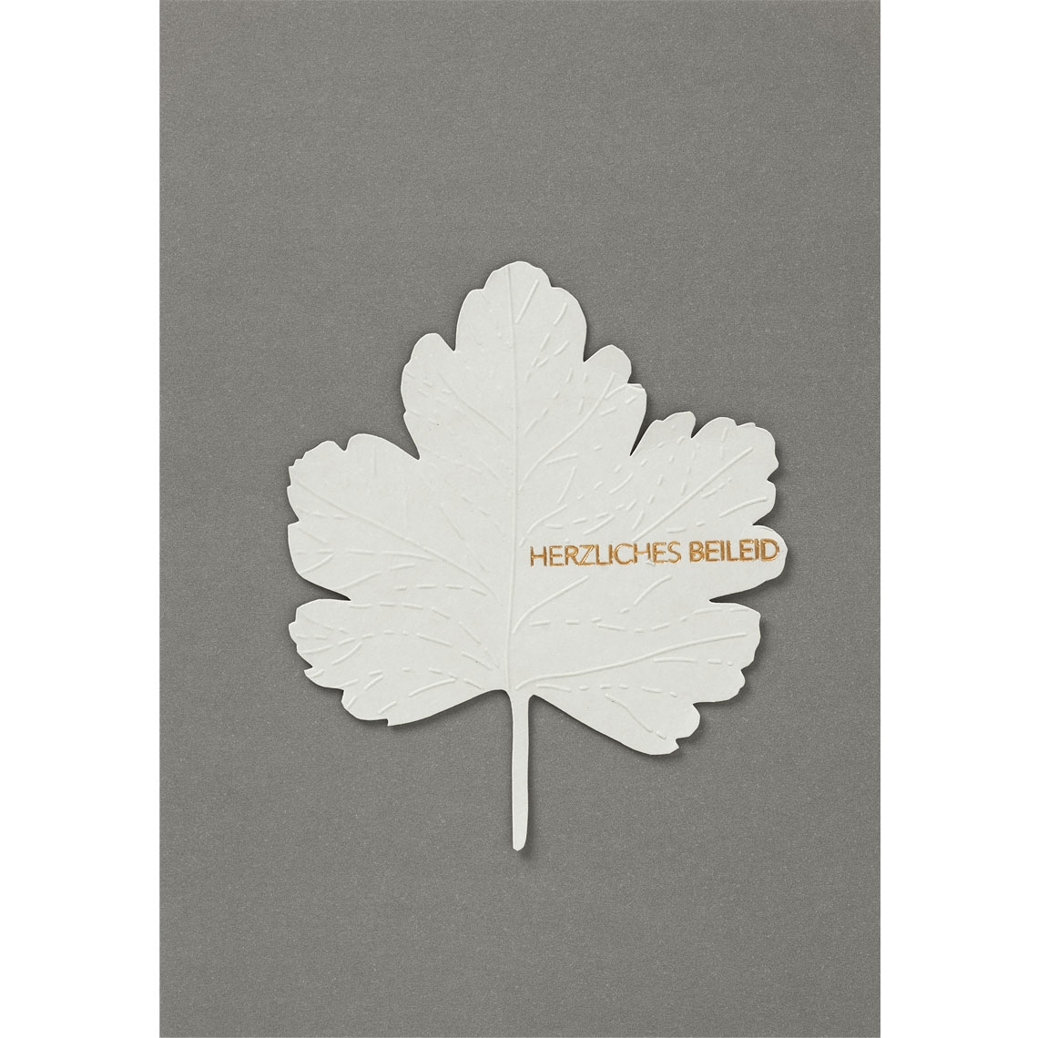 Räder Design - Trauerkarte "Herzliches Beileid" Räder Design - Trauerkarte "Herzliches Beileid"