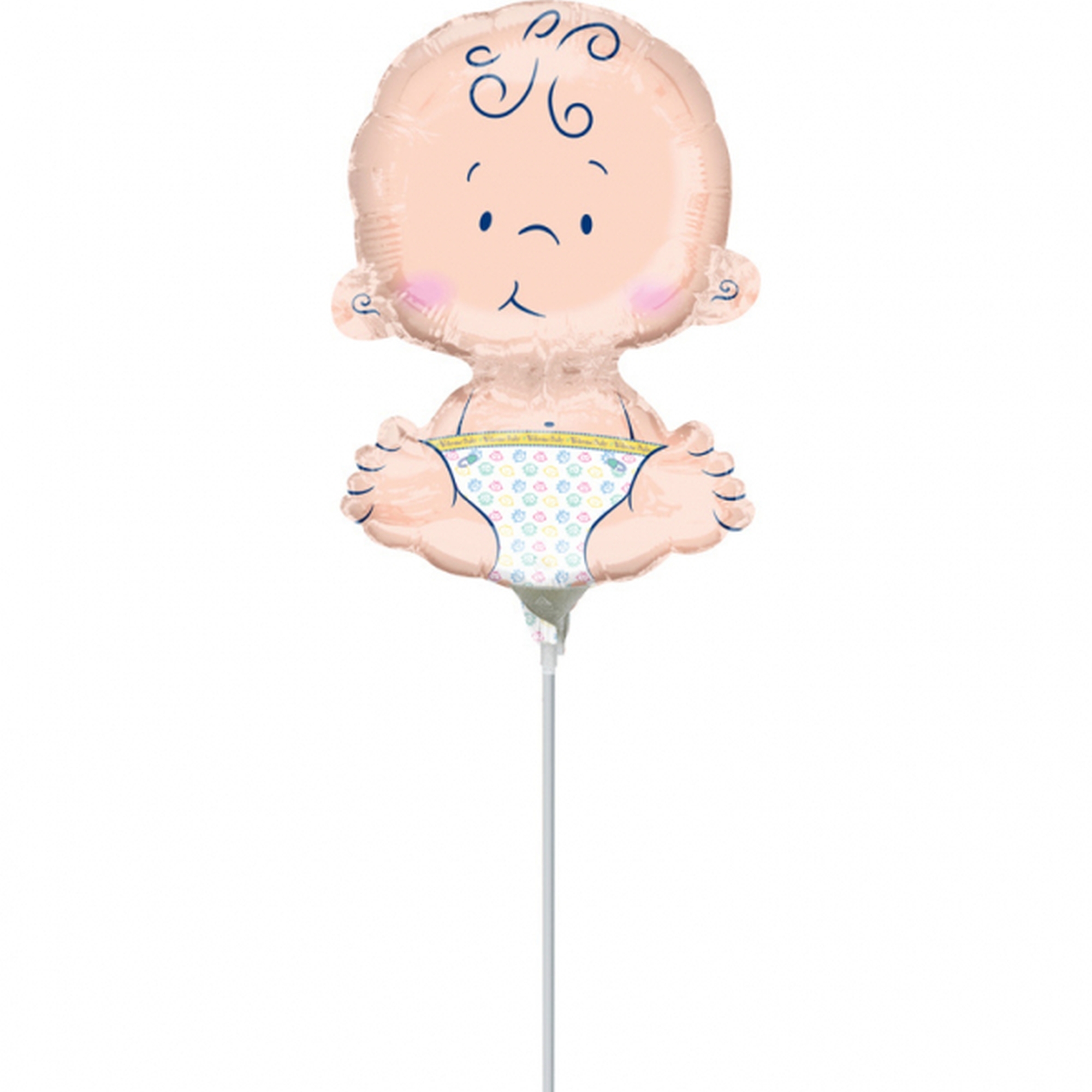 Folienballon Minishape "Baby" luftbefüllt