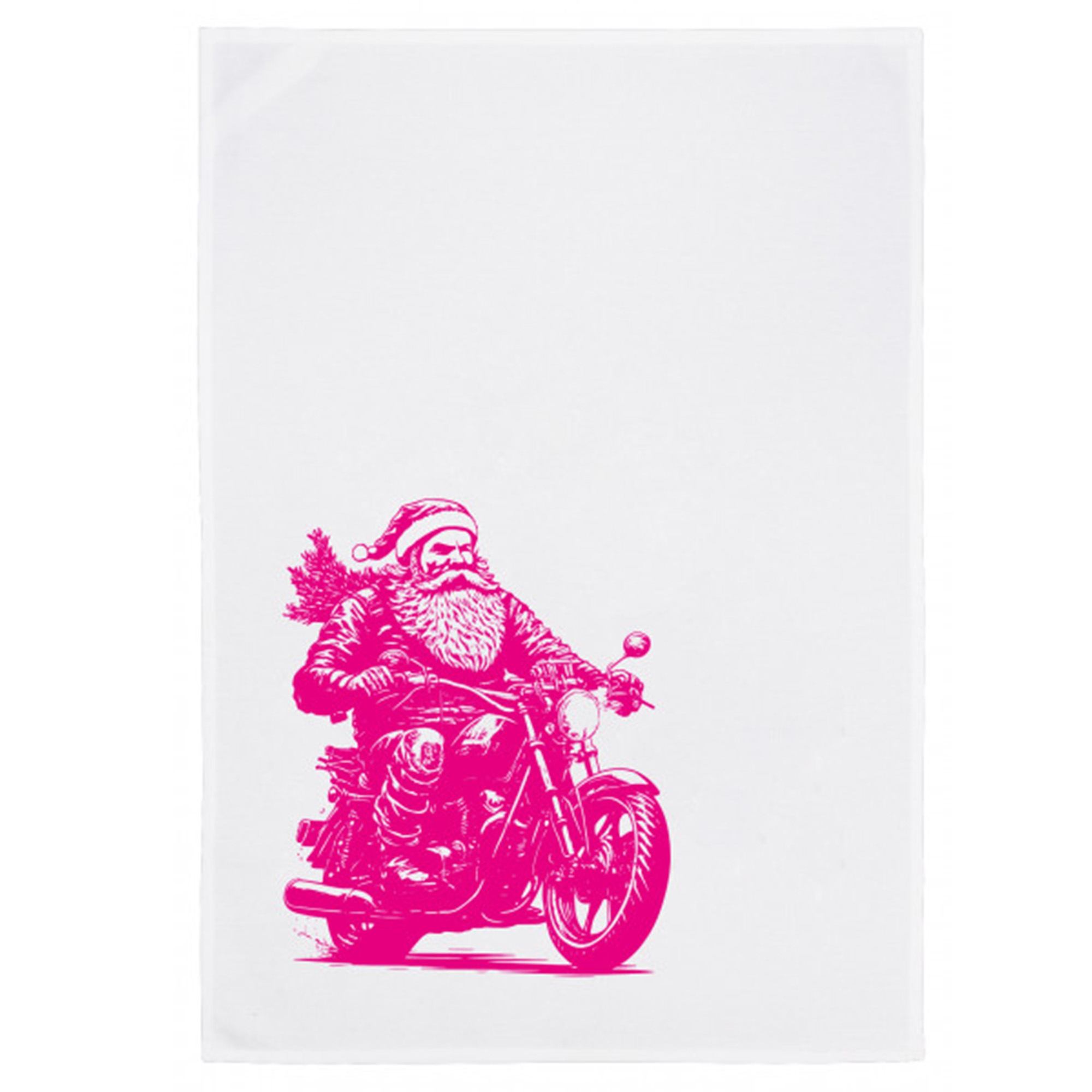 59501ae7a95467c5cdd41f8e59f5590ce6853897 Geschirrtuch "Go Santa Go Neonpink"