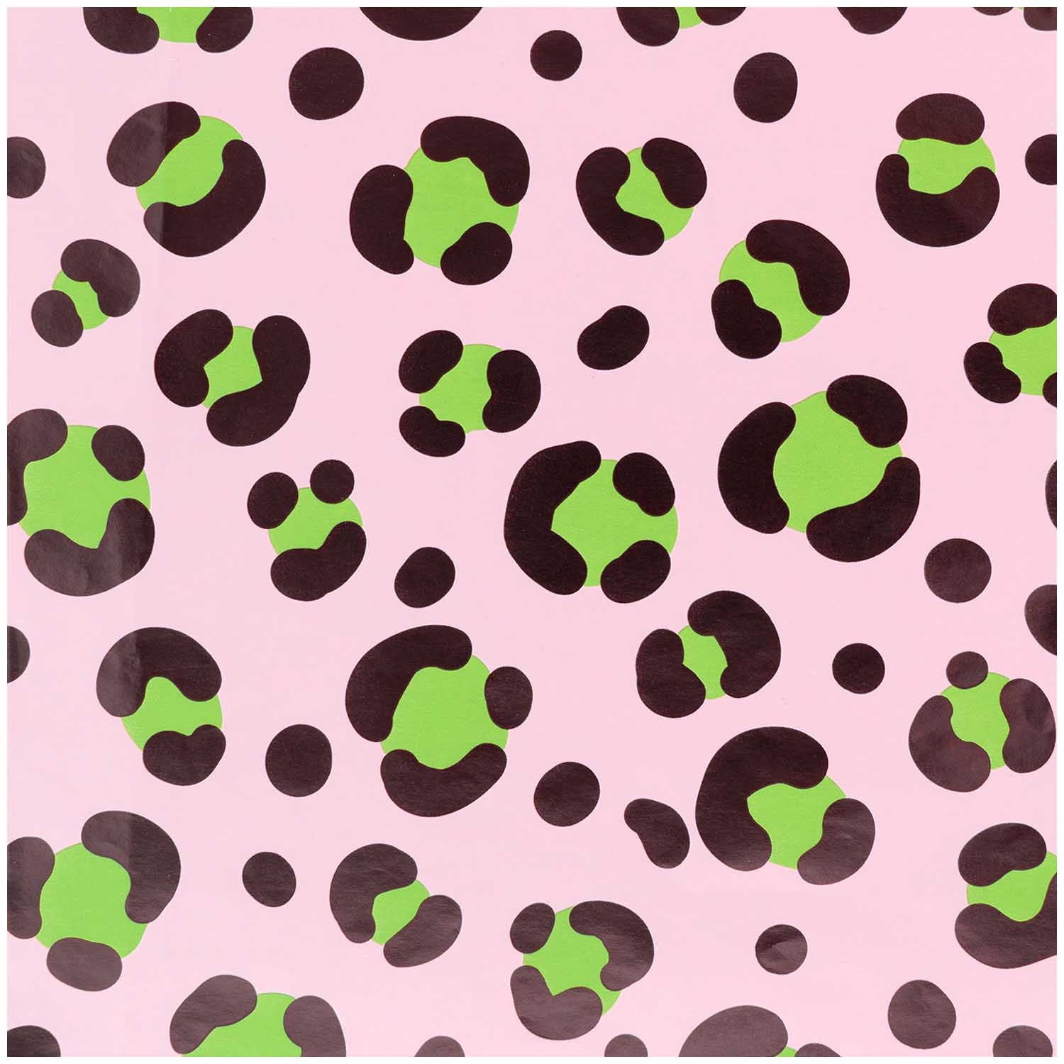 Geschenkpapier auf Rolle, "Acid Leo"- Rosa 3m Geschenkpapier auf Rolle, "Acid Leo"- Rosa 3m