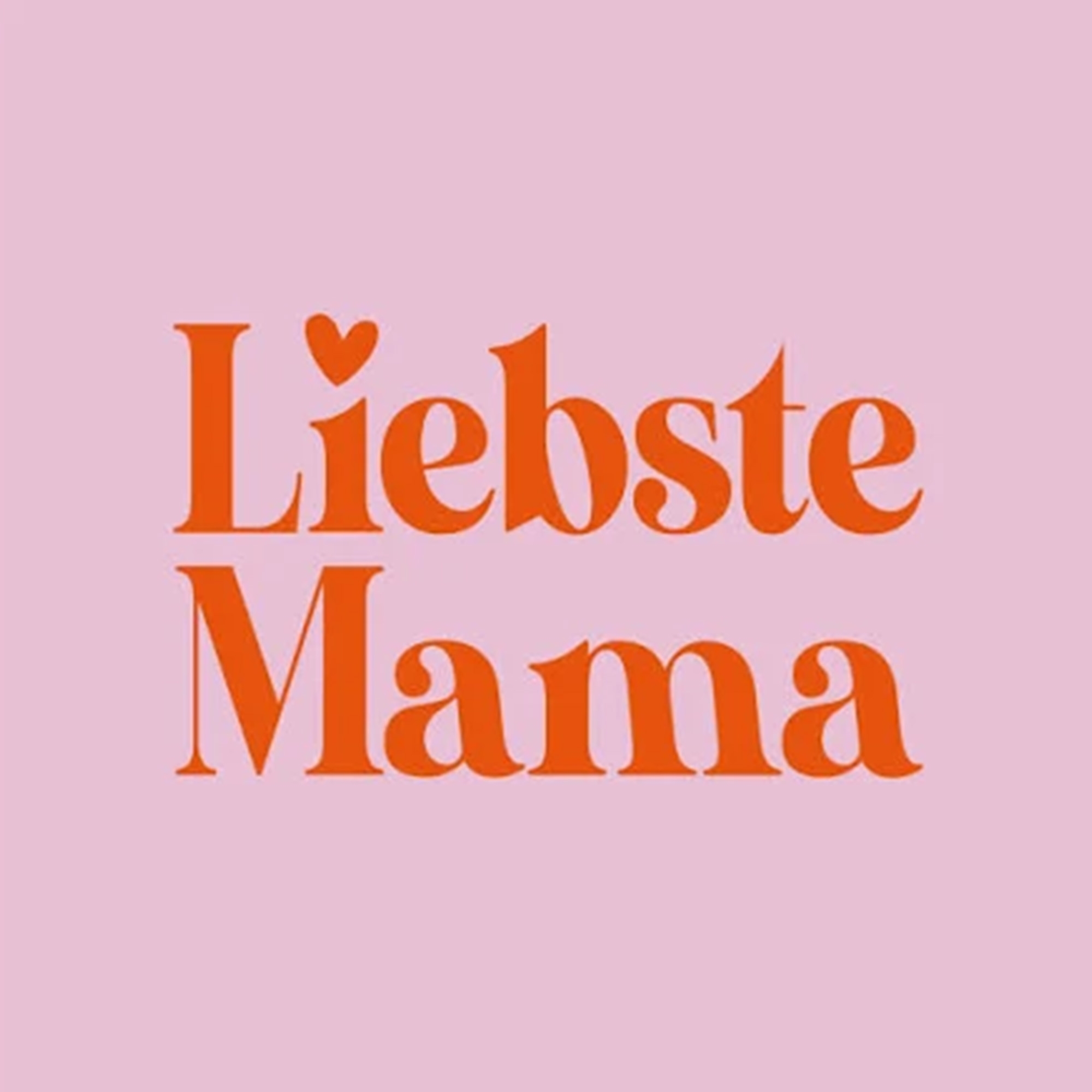 20 Cocktailservietten "Liebste Mama" 25x25cm Text