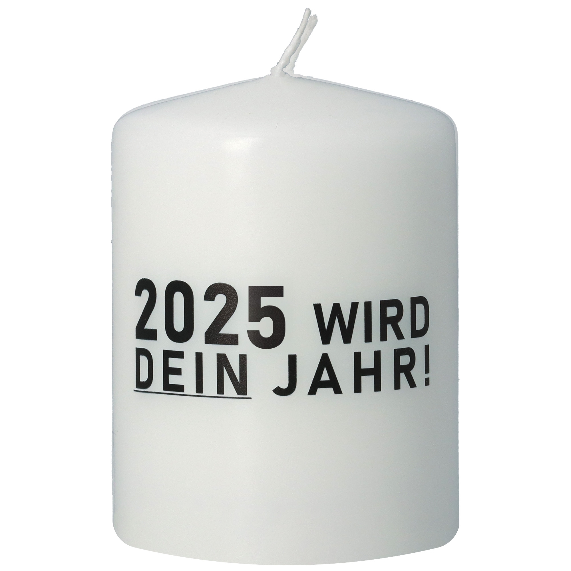 Kerze "2025 wird dein Jahr!" Kerze