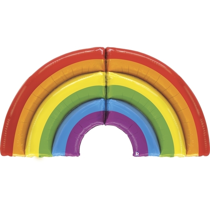 Folienballon "Regenbogen" XXL 152cm Folienballon "Regenbogen" XXL 152cm