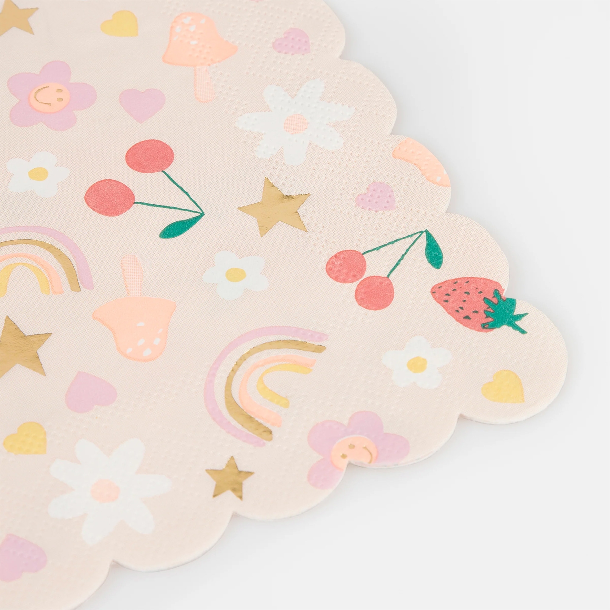 Meri Meri - 16 Papierservietten "Happy Icons Eckig" Meri Meri - 16 Papierservietten "Happy Icons Eckig"