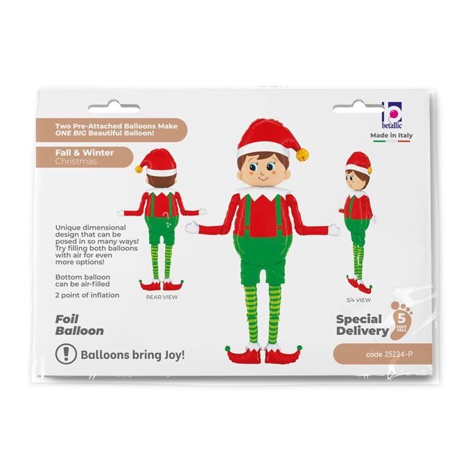 Folienballon "Elf" 170cm Elfe, Person, Baby